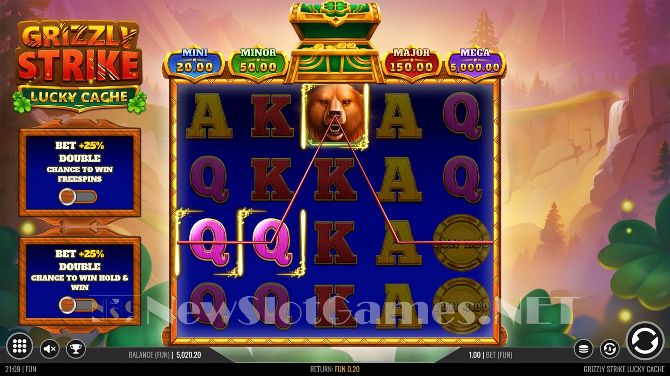 Grizzly Strike Lucky Cache Slot Slot Image in Demo - pic. 9