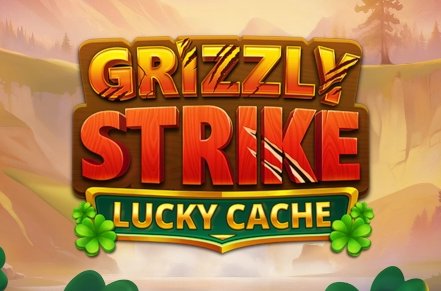Grizzly Strike Lucky Cache Slot Logo
