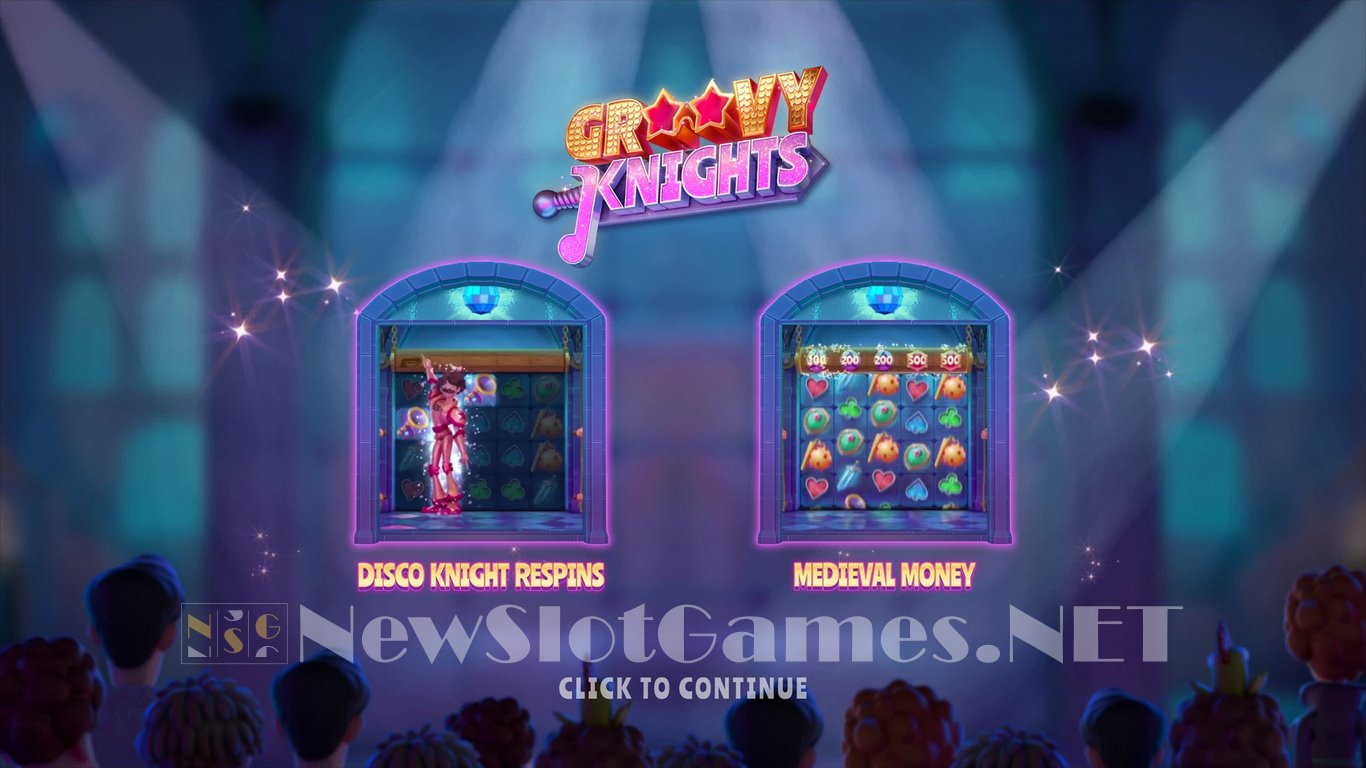 Groovy Knights Dream Drop Slot Demo Image