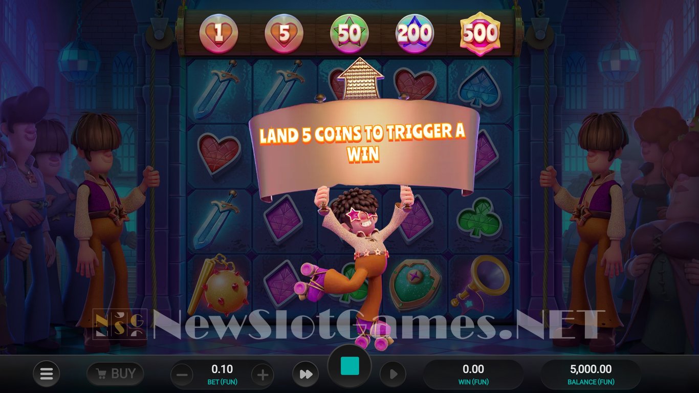 Groovy Knights Dream Drop Slot Slot Image in Demo - pic. 2