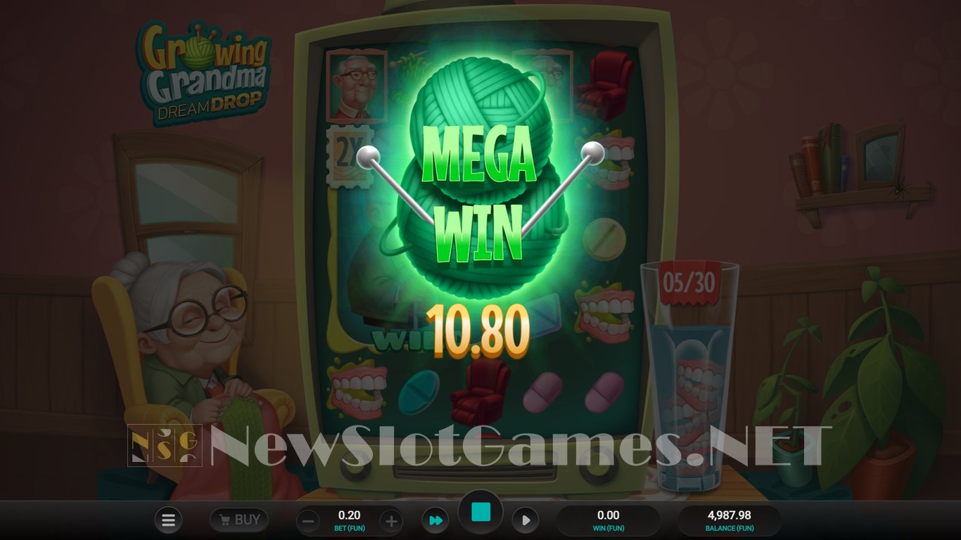 Growing Grandma Dream Drop Slot Slot Image in Demo - pic. 12