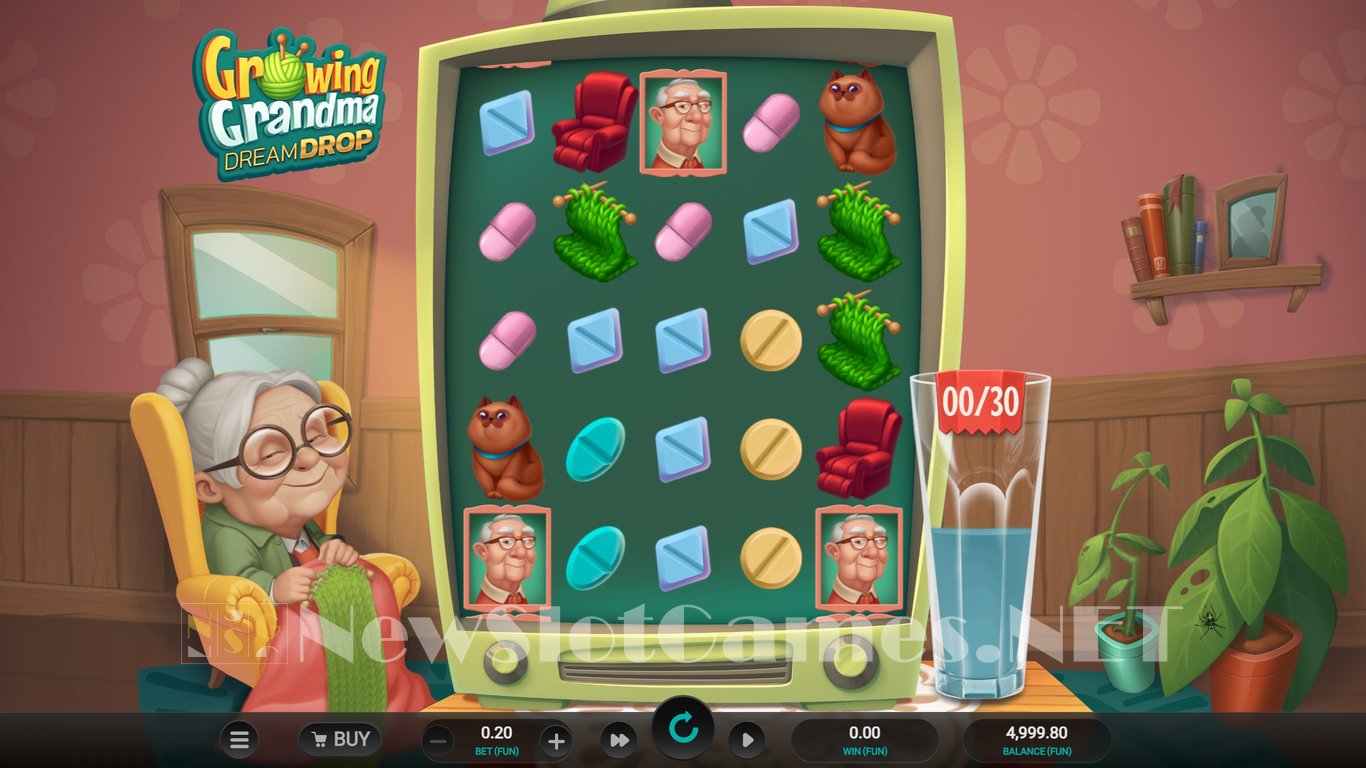 Growing Grandma Dream Drop Slot Slot Image in Demo - pic. 2