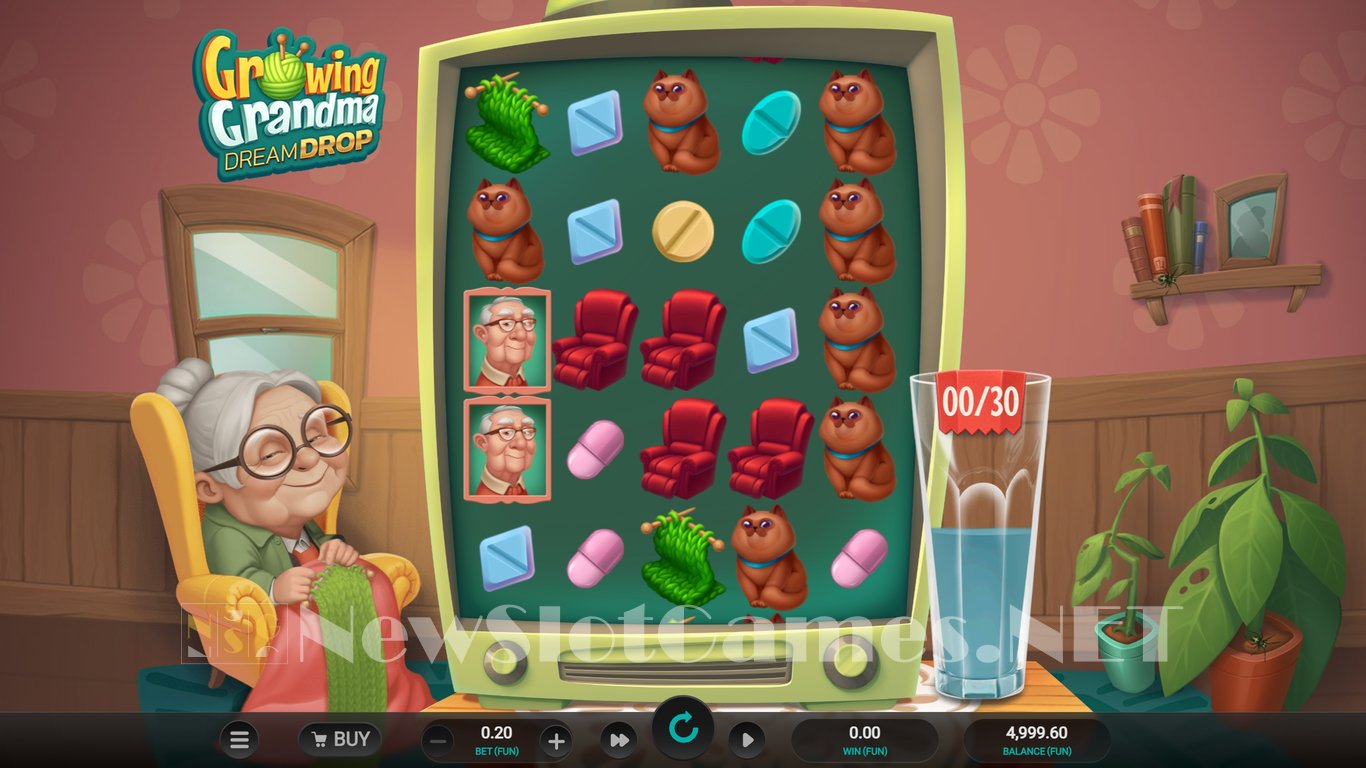 Growing Grandma Dream Drop Slot Slot Image in Demo - pic. 3