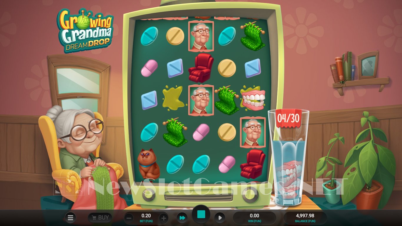 Growing Grandma Dream Drop Slot Slot Image in Demo - pic. 4