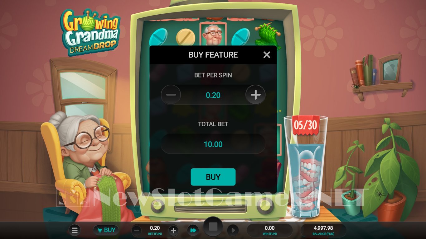 Growing Grandma Dream Drop Slot Slot Image in Demo - pic. 7