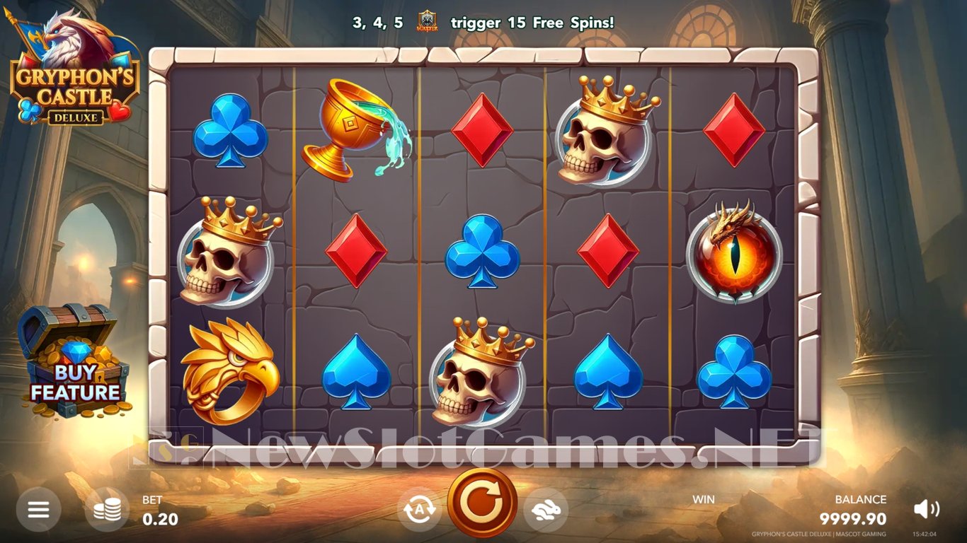 Gryphons Castle Deluxe Slot Slot Image in Demo - pic. 3