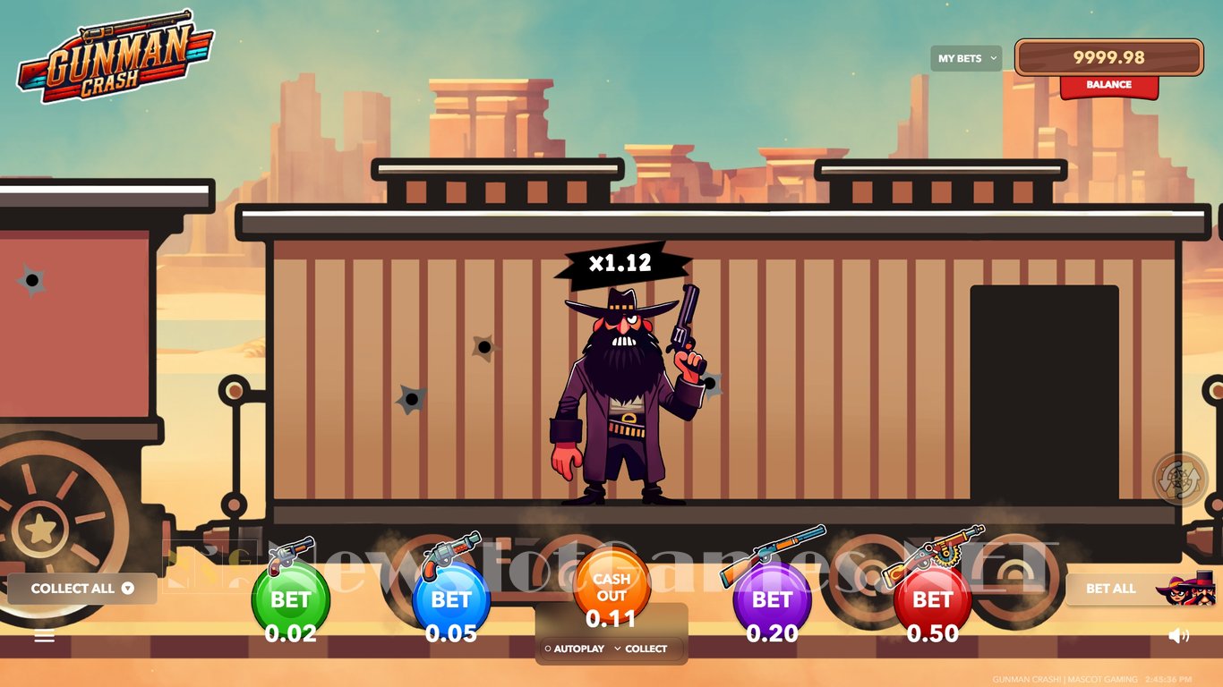 Gunman Crash Game Slot Image in Demo - pic. 3