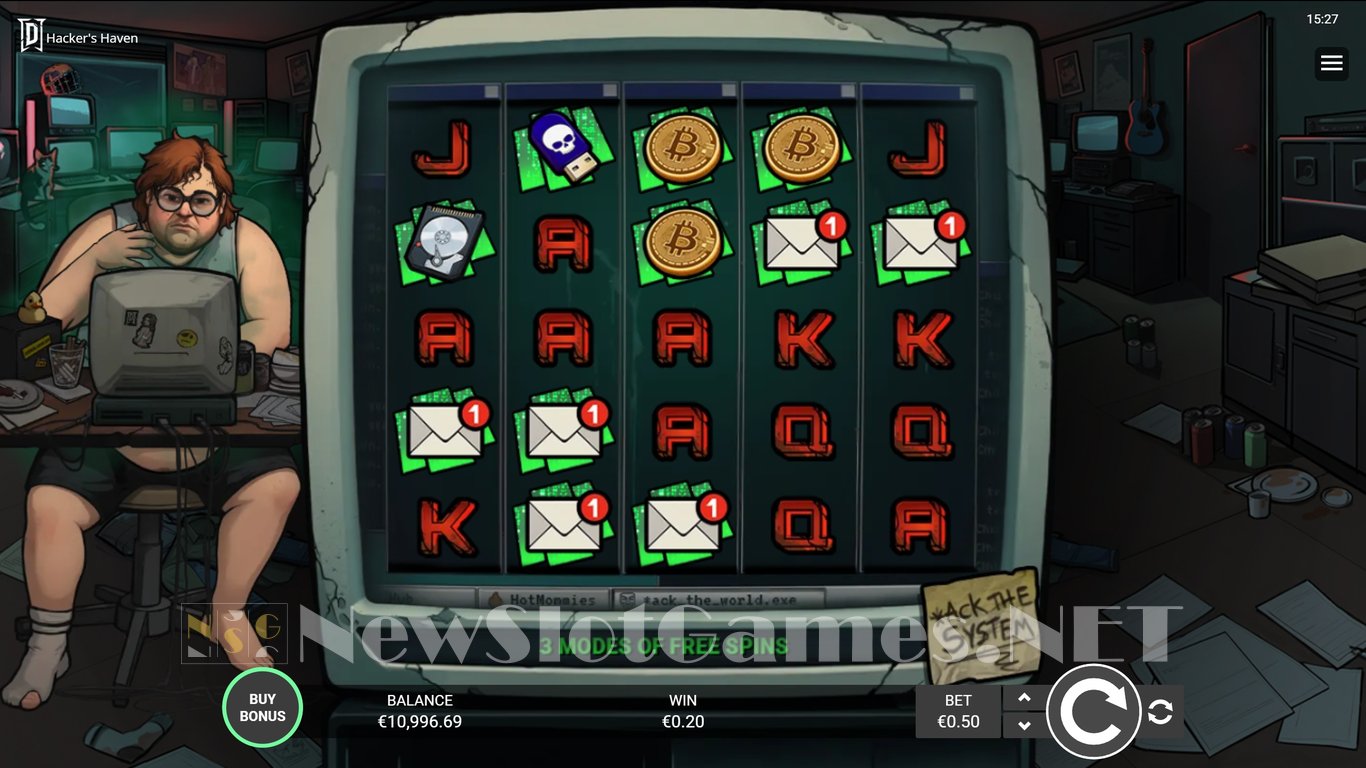Hackers Haven Slot Slot Image in Demo - pic. 3