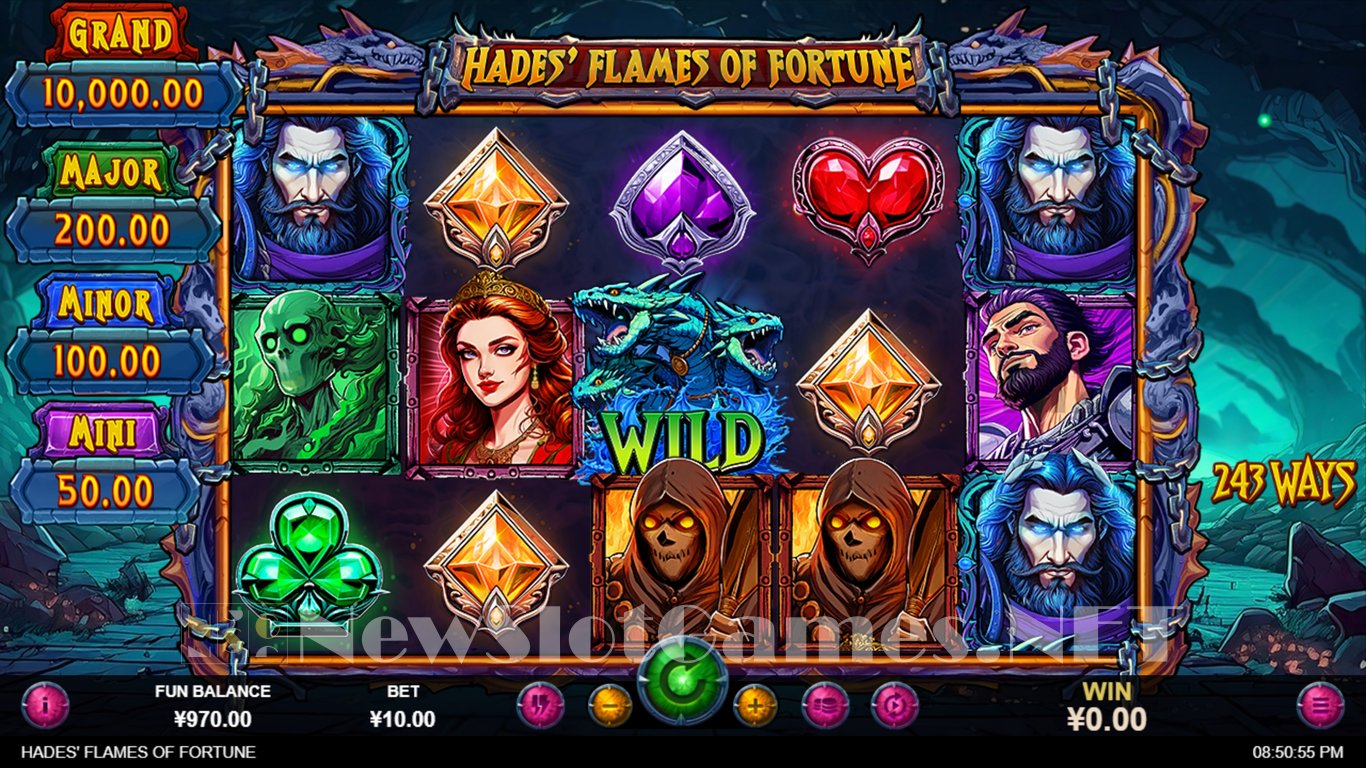 Hades Flames of Fortune Slot Slot Image in Demo - pic. 2