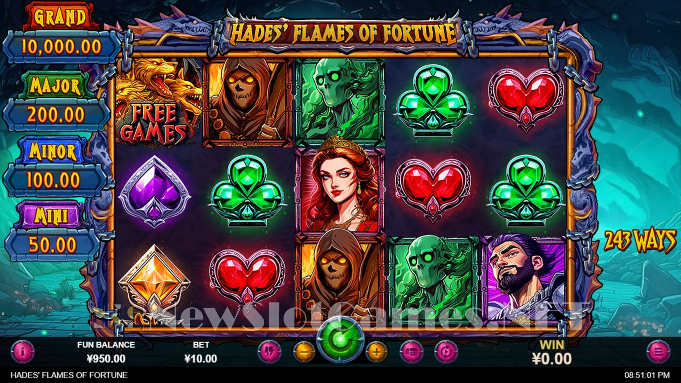 Hades Flames of Fortune Slot Slot Image in Demo - pic. 3