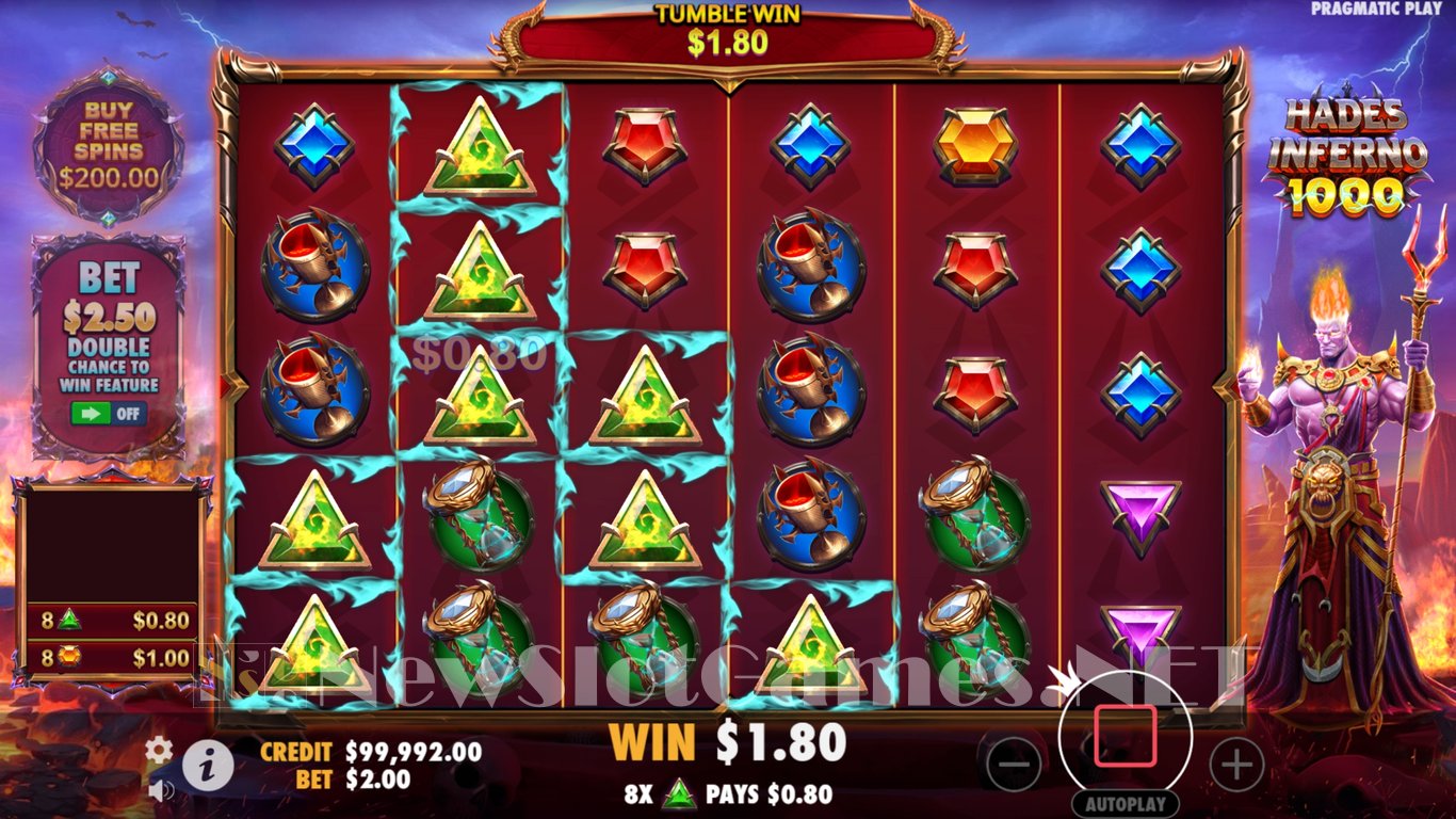 Hades Inferno 1000 Slot Slot Image in Demo - pic. 4