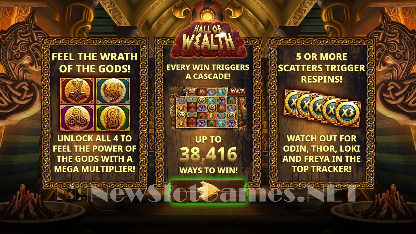 Hall of Wealth Slot Demo Image