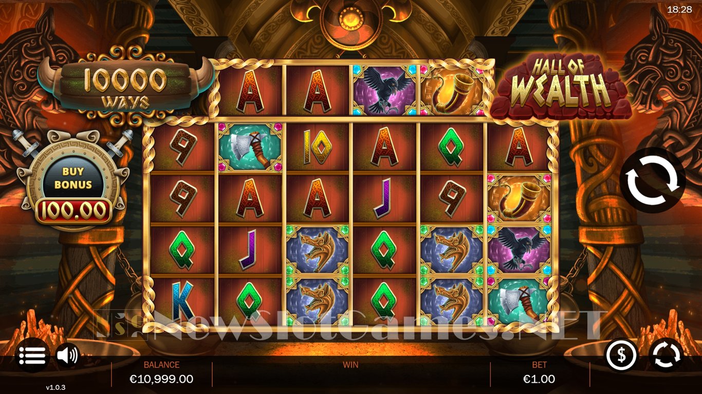 Hall of Wealth Slot Slot Image in Demo - pic. 2