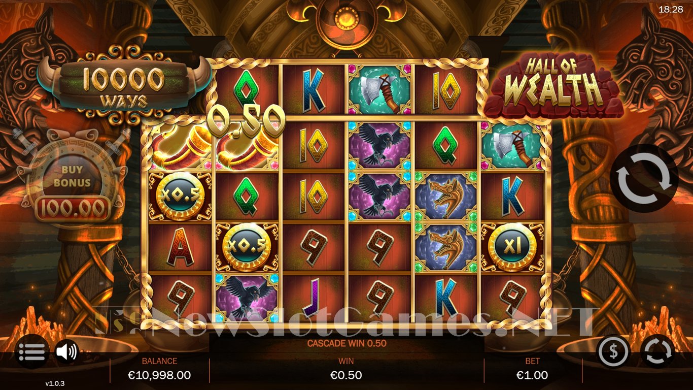 Hall of Wealth Slot Slot Image in Demo - pic. 3
