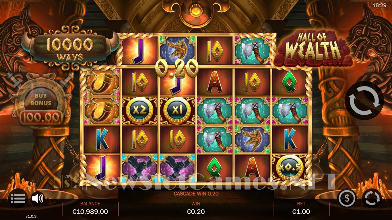 Hall of Wealth Slot Slot Image in Demo - pic. 4