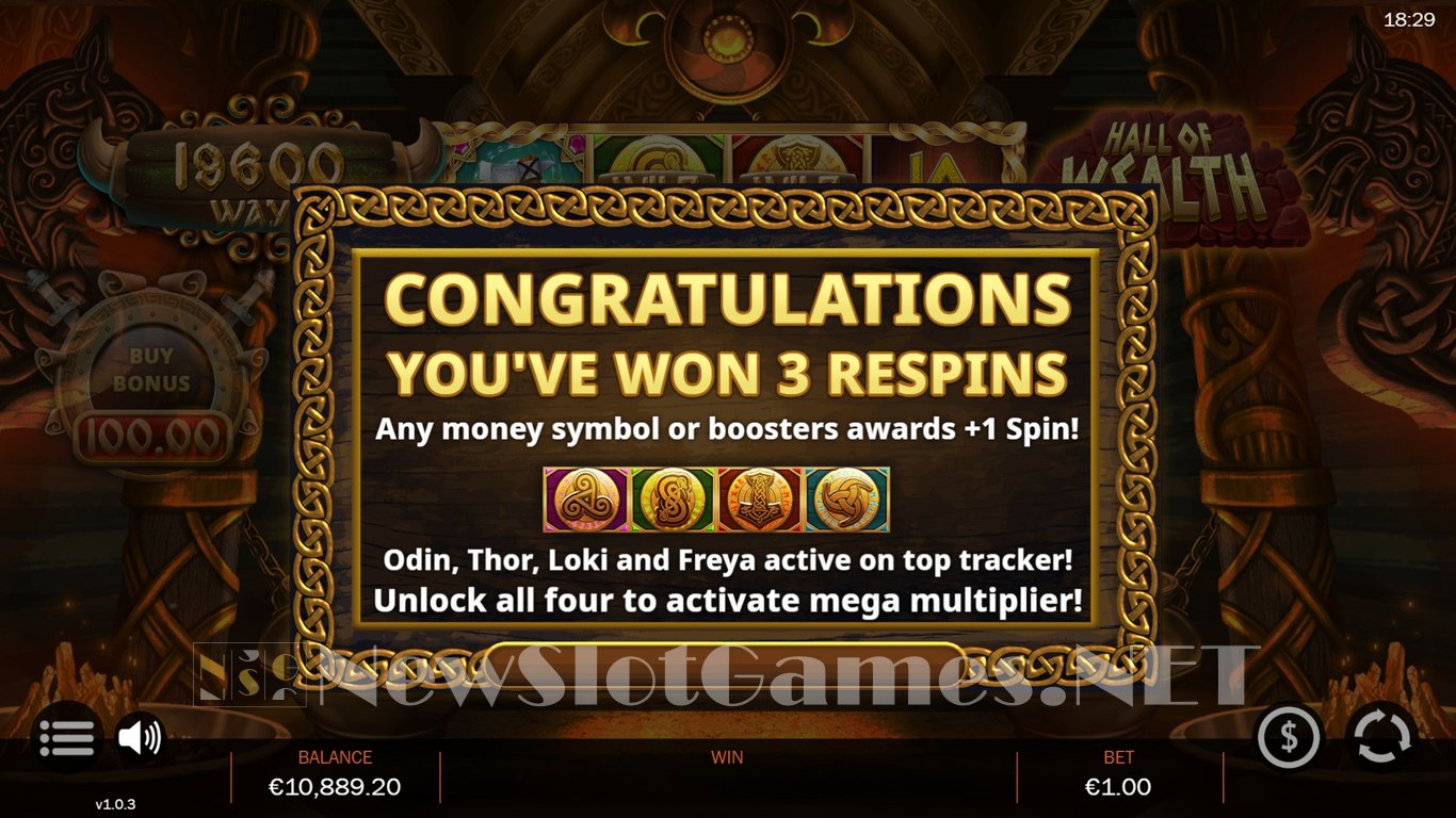 Hall of Wealth Slot Slot Image in Demo - pic. 6