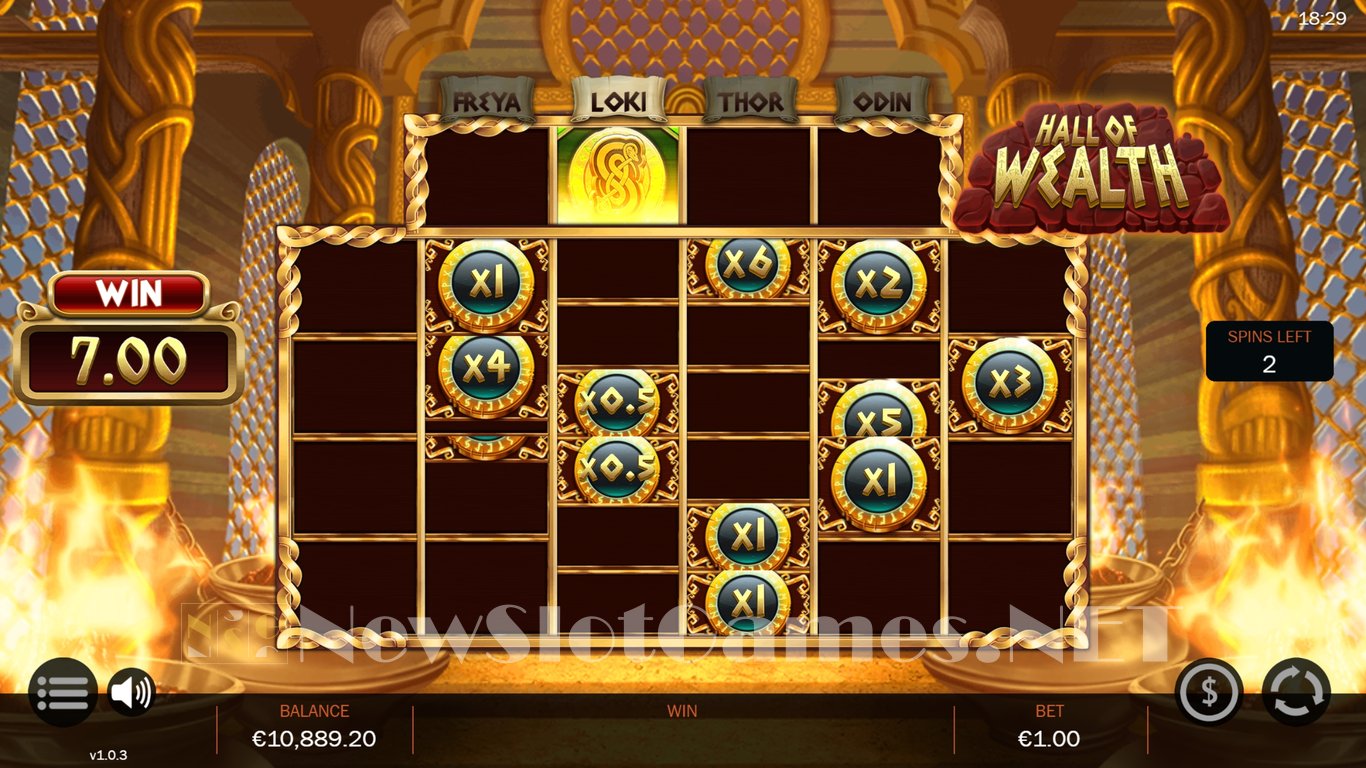 Hall of Wealth Slot Slot Image in Demo - pic. 7