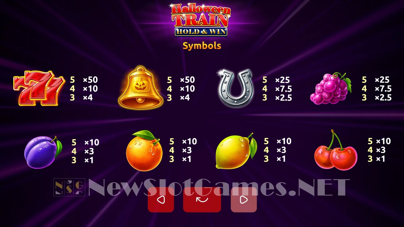 Halloween Train Hold & Win Slot Slot Image in Demo - pic. 4