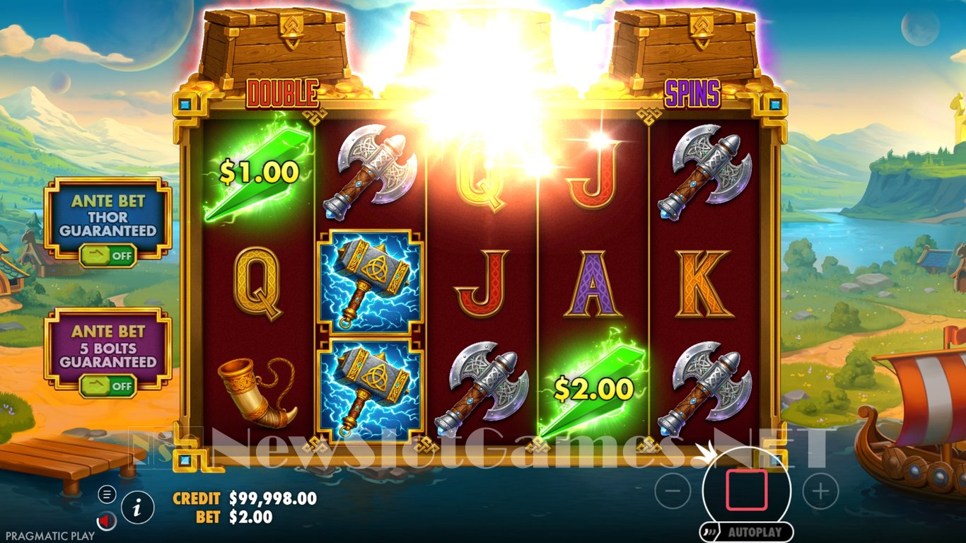 Hammerstorm Slot Demo Image