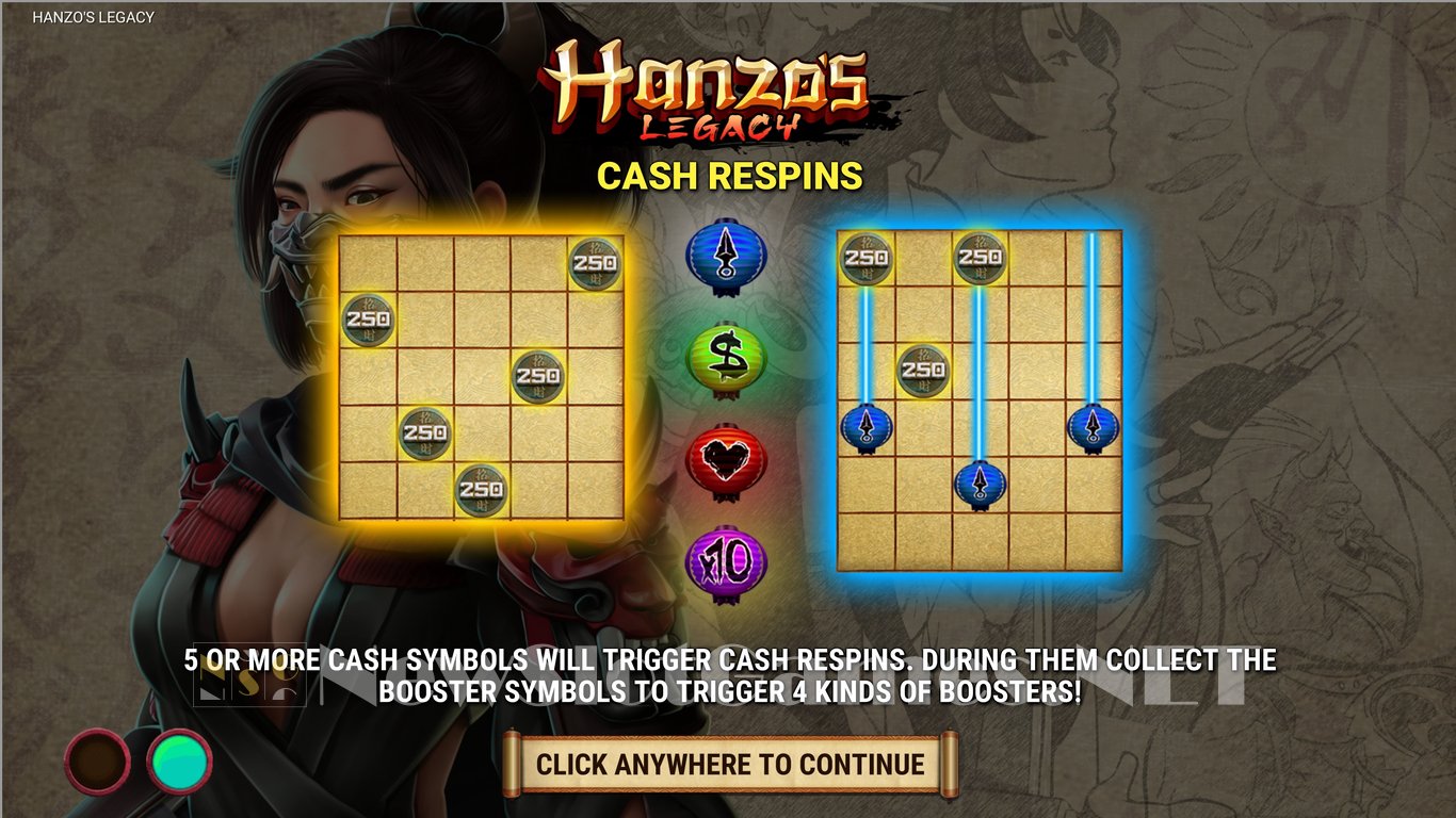 Hanzos Legacy Slot Demo Image