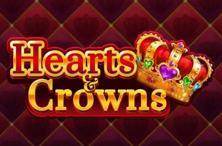 Hearts & Crowns Slot Logo