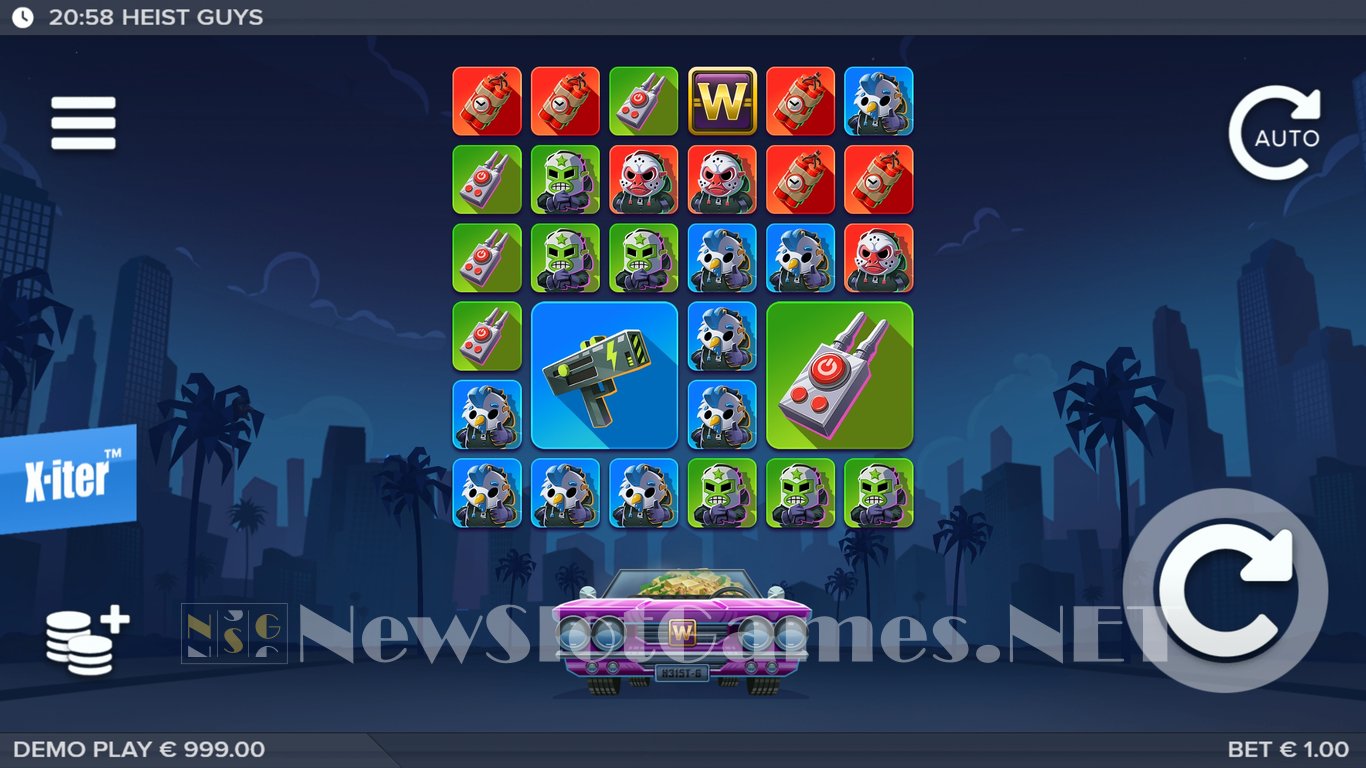 Heist Guys Slot Demo Image