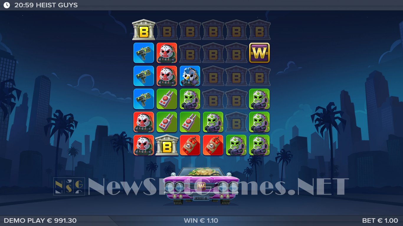 Heist Guys Slot Slot Image in Demo - pic. 7