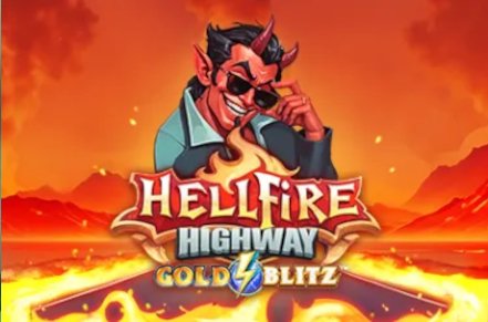 Hellfire Highway Gold Blitz Slot Logo