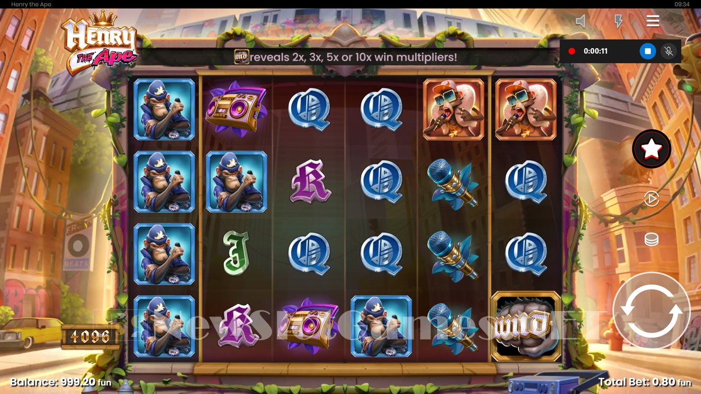 Henry The Ape Slot Slot Image in Demo - pic. 2