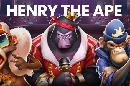 Henry The Ape Slot Logo