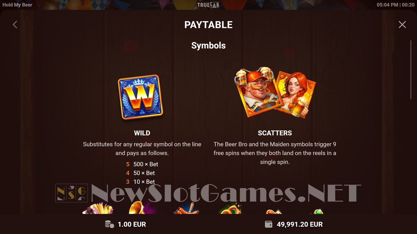 Hold My Beer Slot Slot Image in Demo - pic. 4