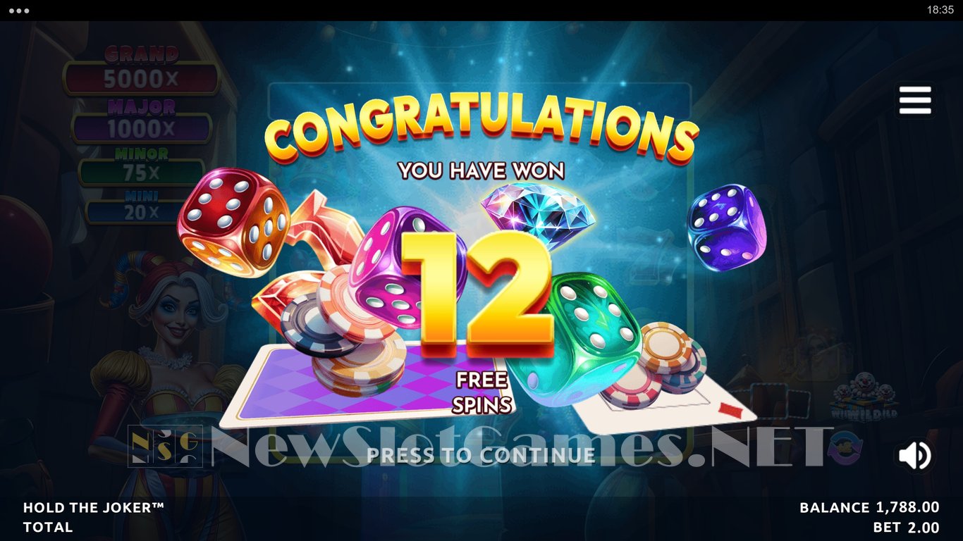 Hold the Joker Slot Slot Image in Demo - pic. 10