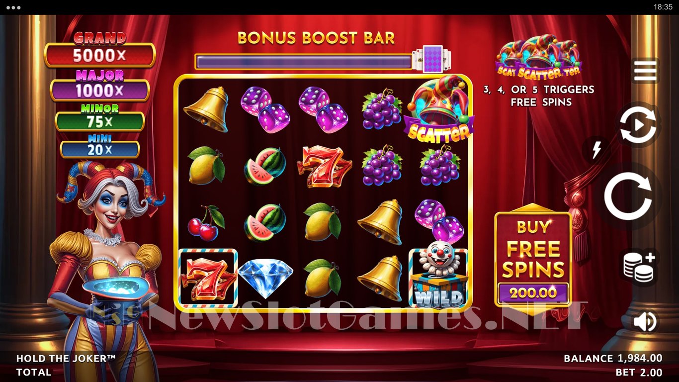 Hold the Joker Slot Slot Image in Demo - pic. 2