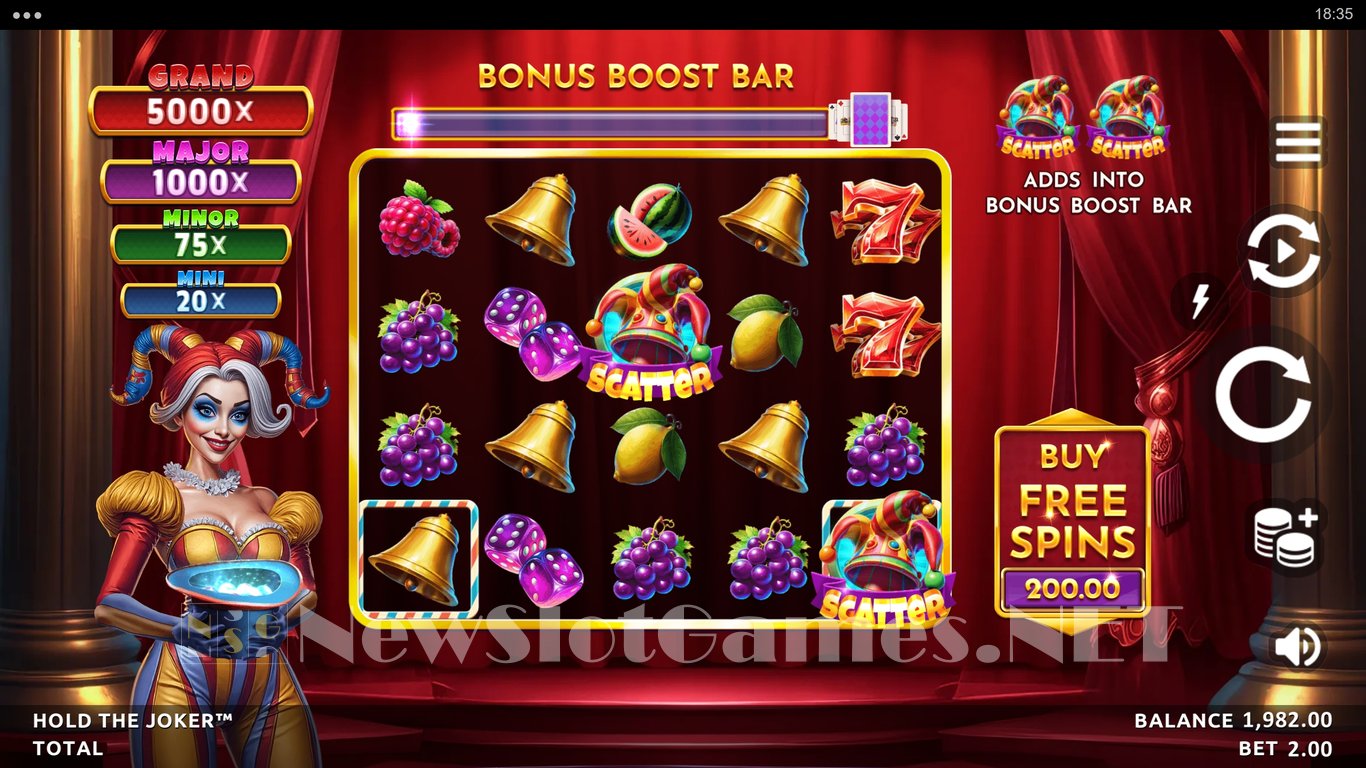 Hold the Joker Slot Slot Image in Demo - pic. 3