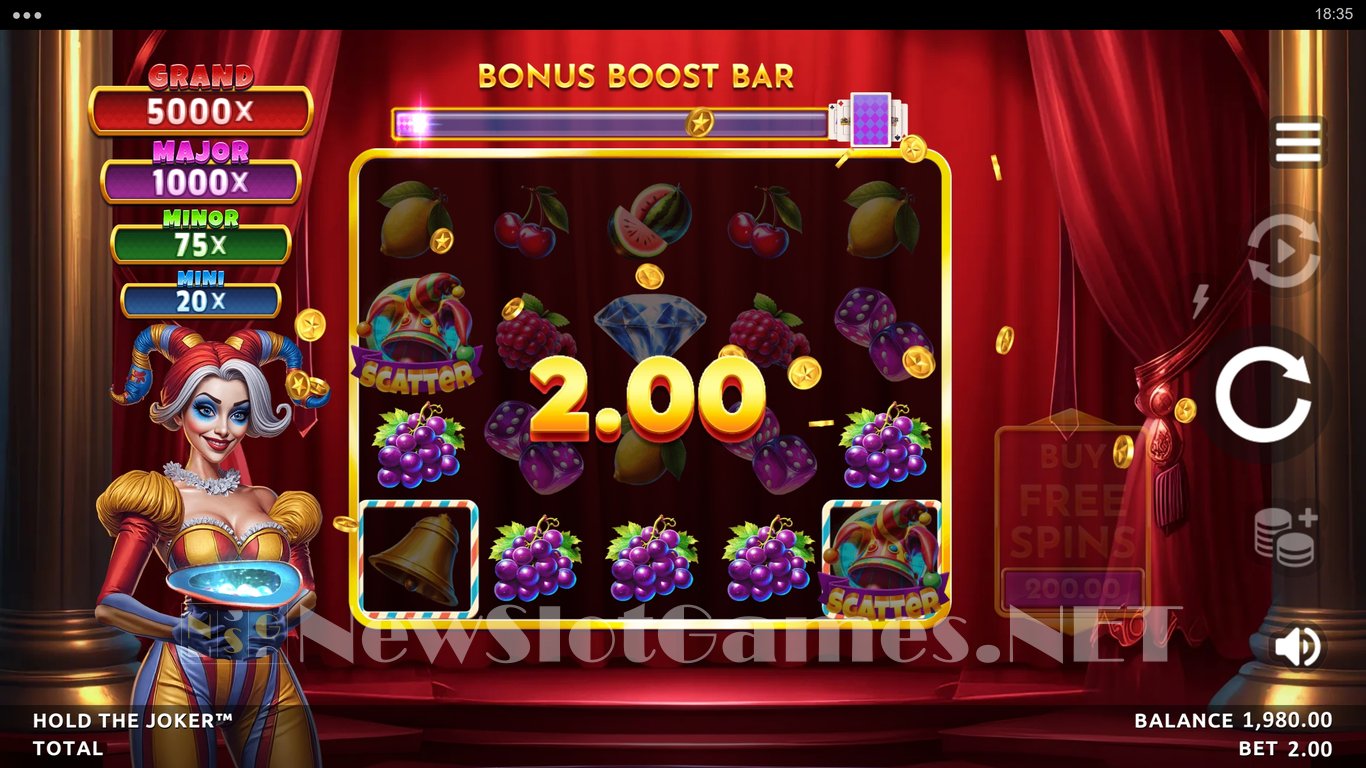 Hold the Joker Slot Slot Image in Demo - pic. 4
