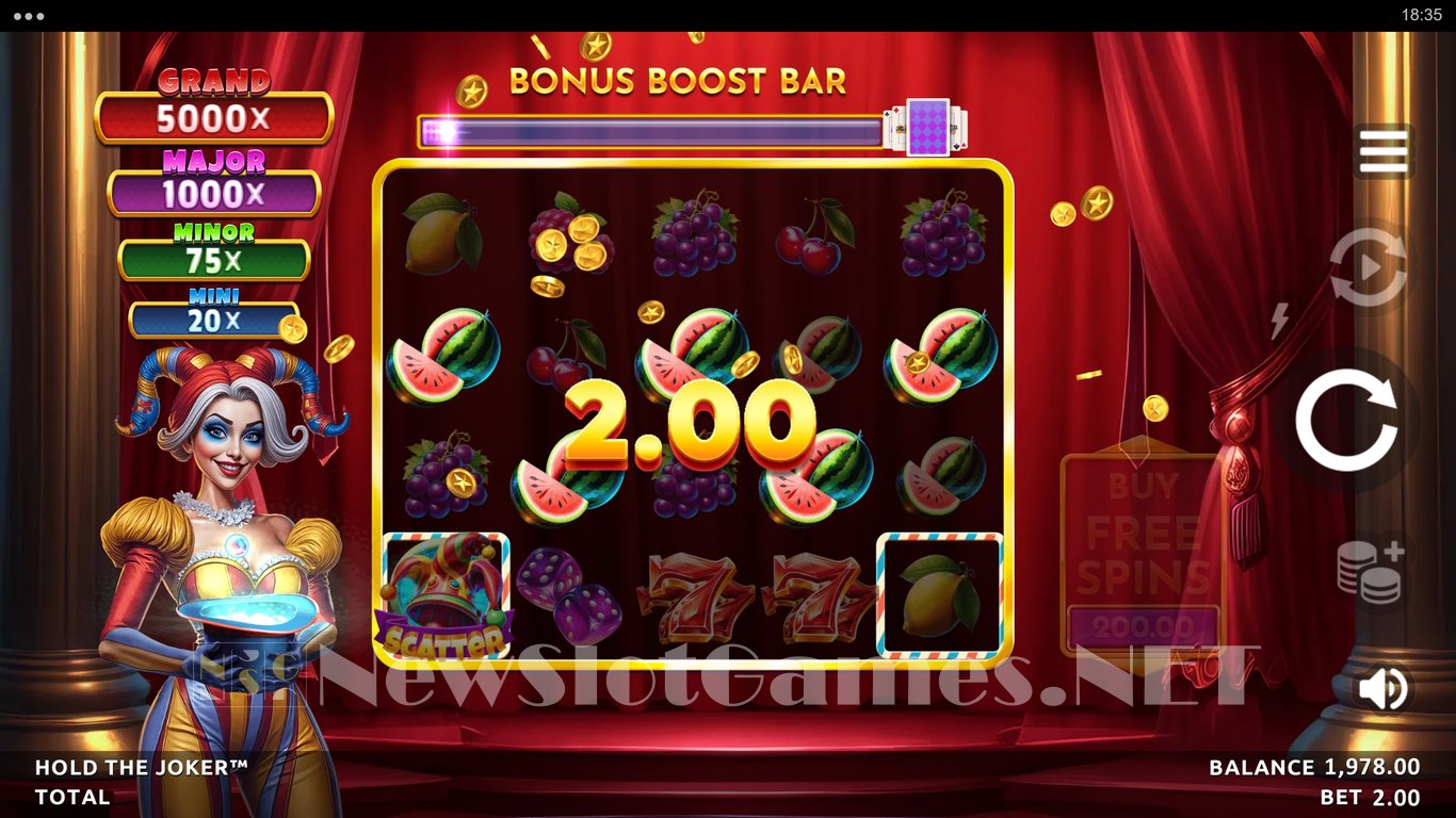 Hold the Joker Slot Slot Image in Demo - pic. 5