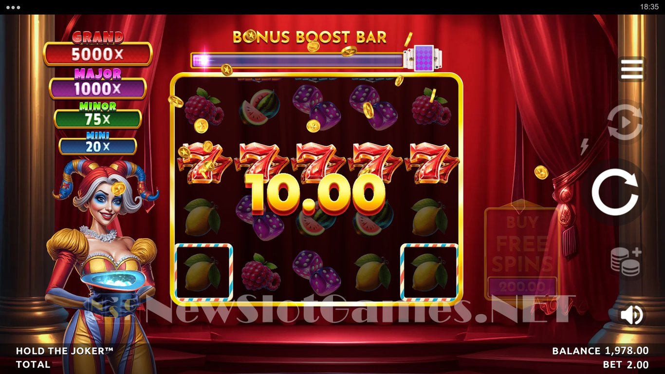 Hold the Joker Slot Slot Image in Demo - pic. 6