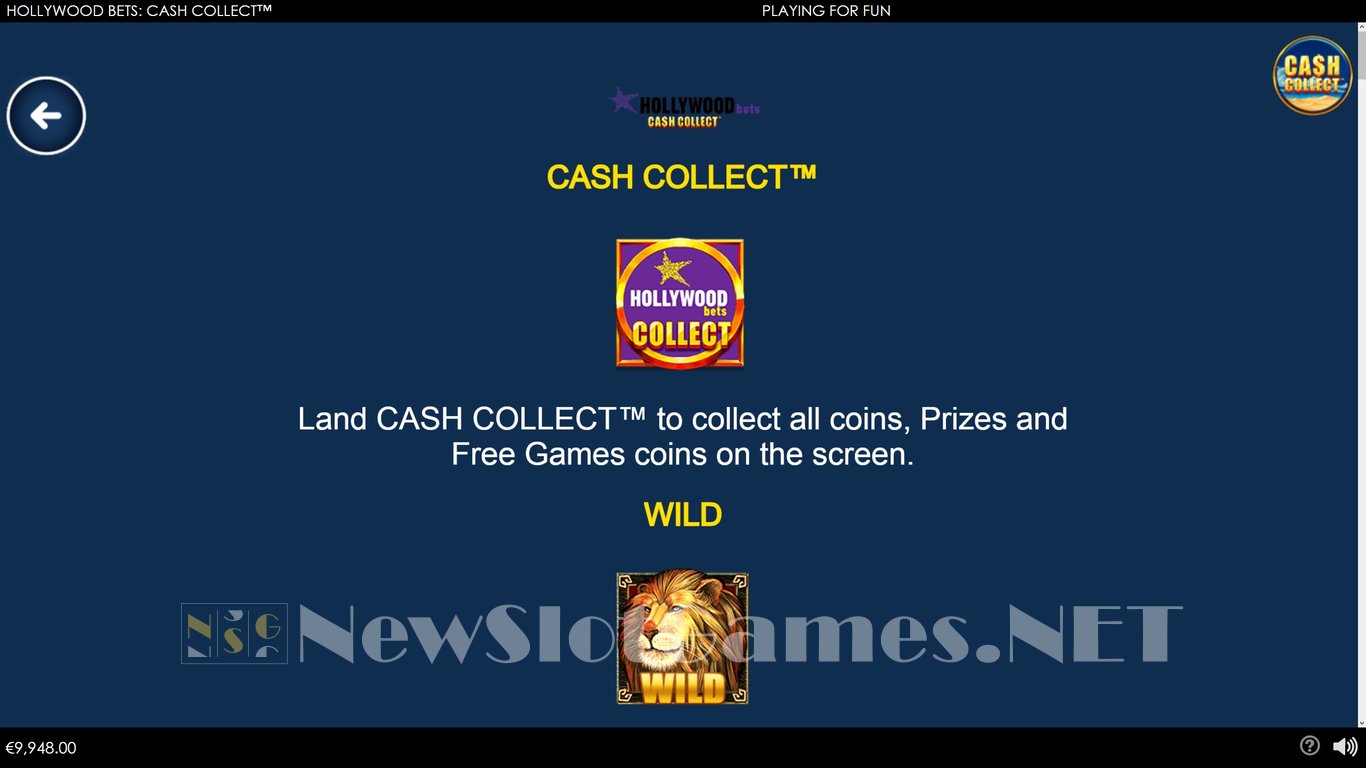 Hollywood Bets Cash Collect Slot Slot Image in Demo - pic. 8