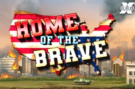 Home of the Brave Slot Logo
