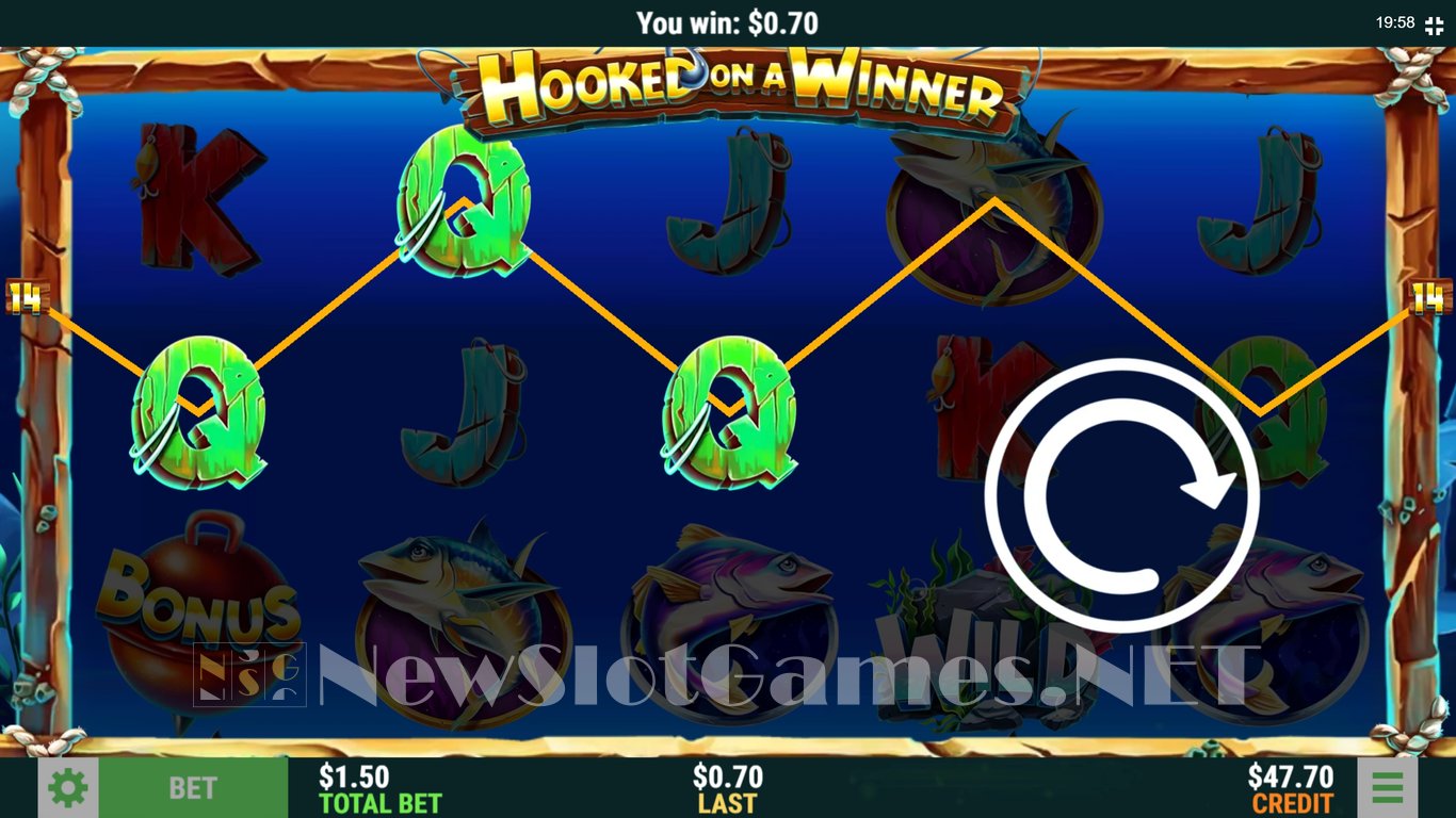 Hooked on a Winner Slot Slot Image in Demo - pic. 2