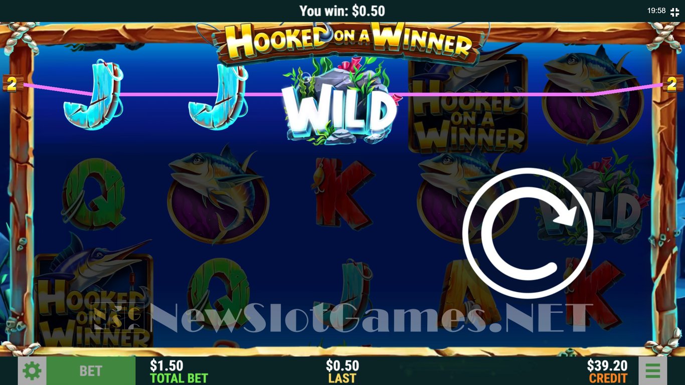 Hooked on a Winner Slot Slot Image in Demo - pic. 5