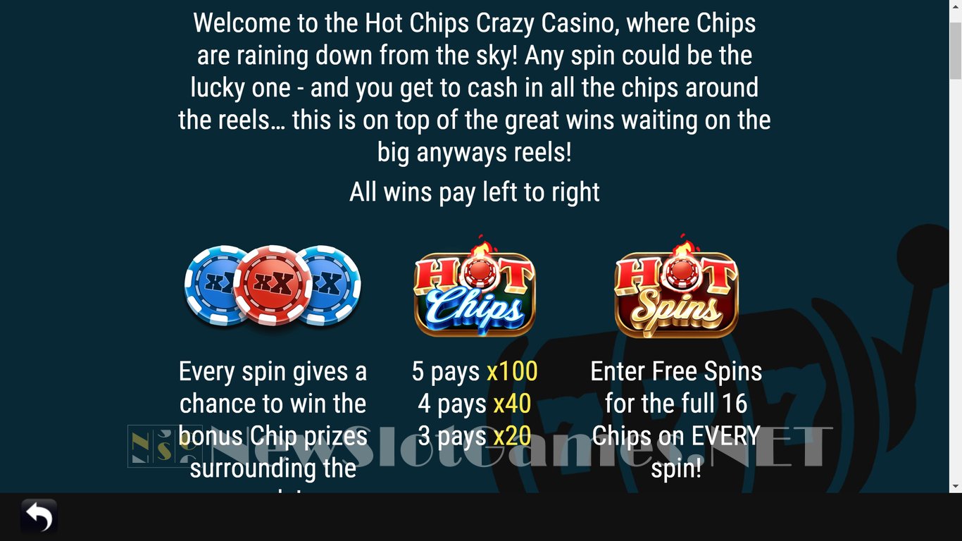 Hot Chips Slot Slot Image in Demo - pic. 7