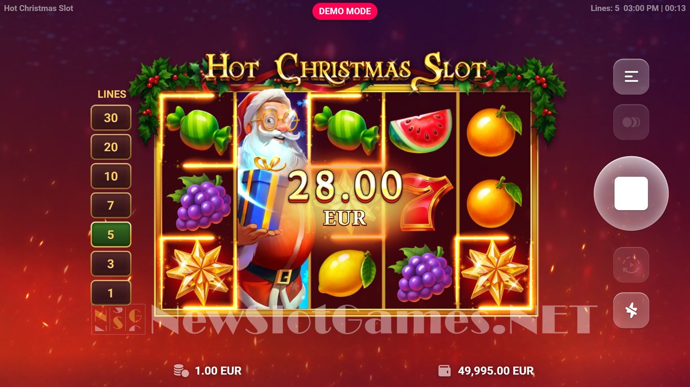 Hot Christmas Slot Slot Slot Image in Demo - pic. 3