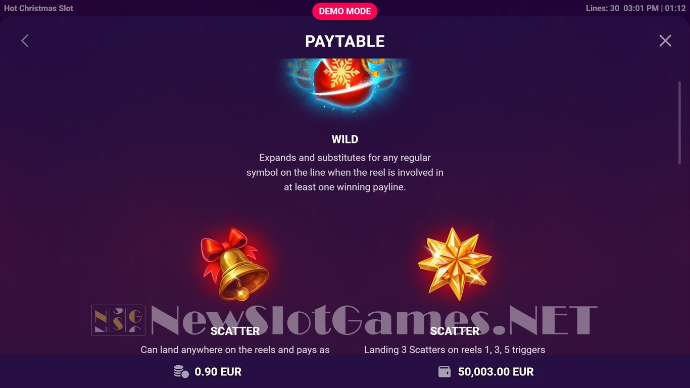 Hot Christmas Slot Slot Slot Image in Demo - pic. 5