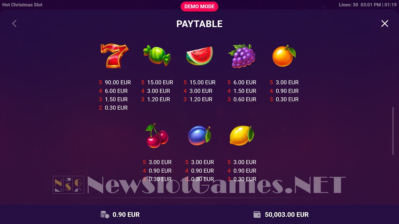 Hot Christmas Slot Slot Slot Image in Demo - pic. 6