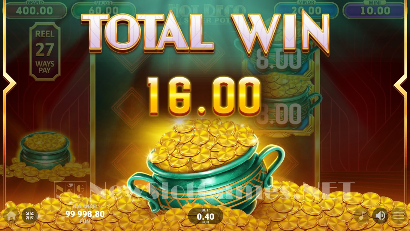Hot Deco Super Pot Slot Slot Image in Demo - pic. 4