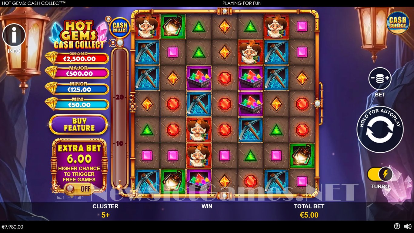Hot Gems Cash Collect Slot Slot Image in Demo - pic. 3