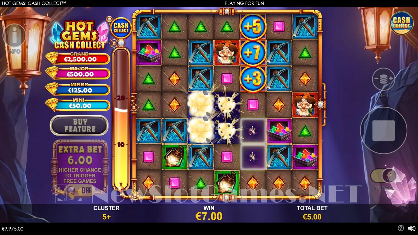 Hot Gems Cash Collect Slot Slot Image in Demo - pic. 4