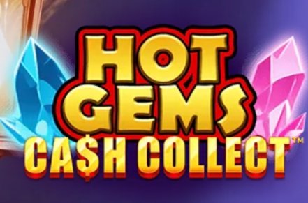 Hot Gems Cash Collect Slot Logo