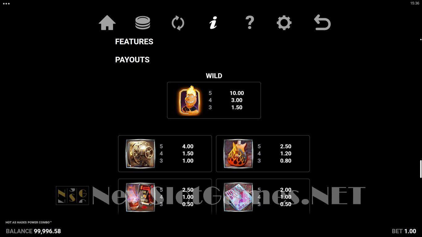 Hot As Hades Power Combo Slot Slot Image in Demo - pic. 5